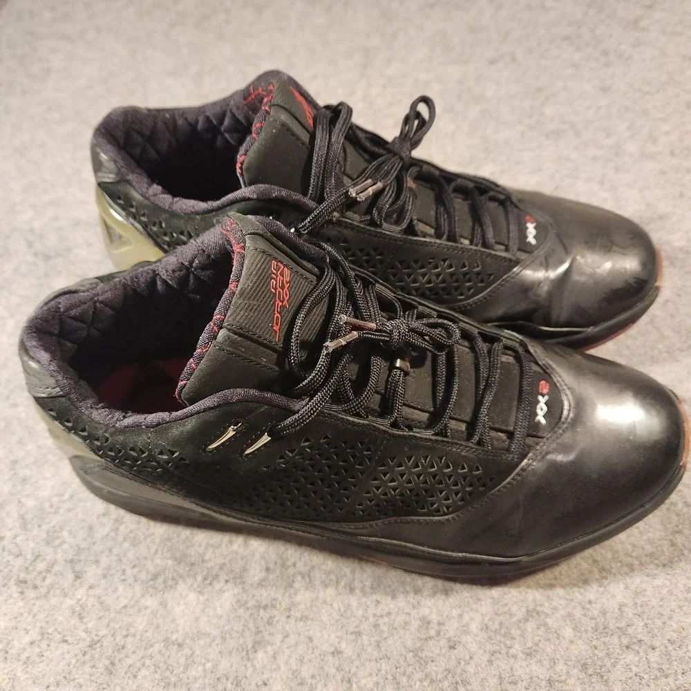 Nike‎ Air Jordan 22 OG 5/8 Shoes Mens Size 11.5 Black Red Basketball 316381-061